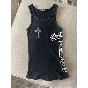 Chrome Hearts ribbed tank